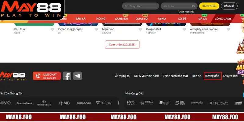 Chuyên mục hướng dẫn giúp anh em nắm rõ các thao tác tham gia nhà cái