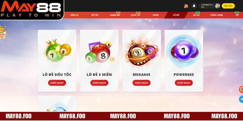 Xổ Số MAY88 Mang Đến Vận May Cực Lớn Chỉ Trong Vài Giây 2 Khám phá một vài siêu phẩm hiện có tại xổ số MAY88