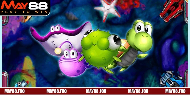 Bắn Cá MAY88 - Chinh Phục Đại Dương Nhận Ngay Quà Lớn 2 Sảnh bắn cá MAY88 nổi bật nhờ kho game đa dạng và hấp dẫn
